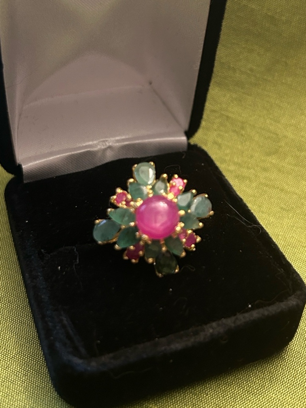 Genuine Ruby & Emerald Ring, Invest In Genuine Gemstones
See Video - Picture 5 of 5
